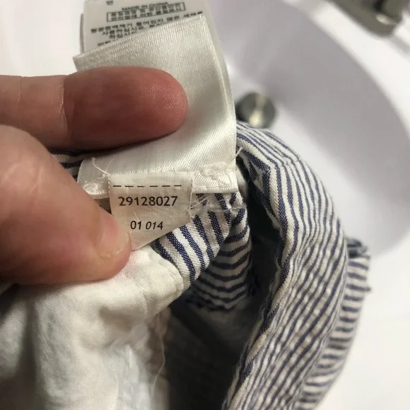 NWT 346 Brooks Brothers seer sucker short size 10 - Picture 11 of 11